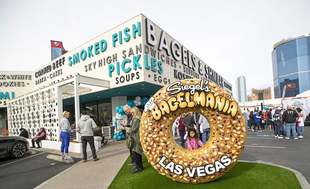 Siegel Bagelmania's World Bagel Eating Championship in Las Vegas Sunday, Jan. 15, 2023