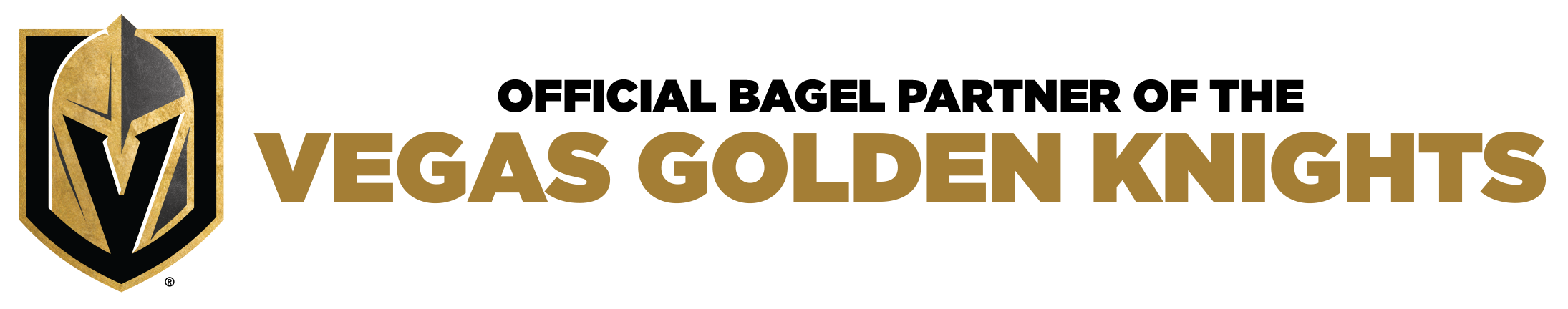 Official Bagel Partner of the Vegas Golden Knights