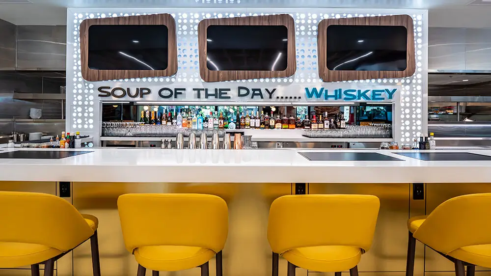 Modern bar interior